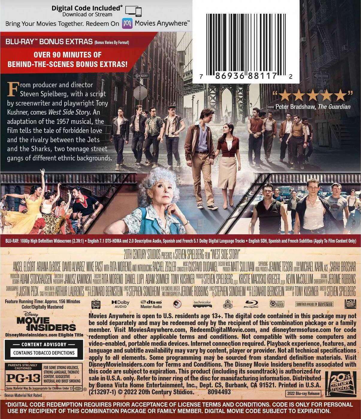 Alt View 1. West Side Story   - BLU-RAY.