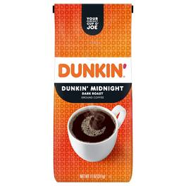 Dunkin' - Midnight Ground Coffee, Dark Roast, 11 oz. (8133400076)