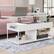 Angle. Sauder - Boulevard Cafe Lift Top Coffee Table - White.