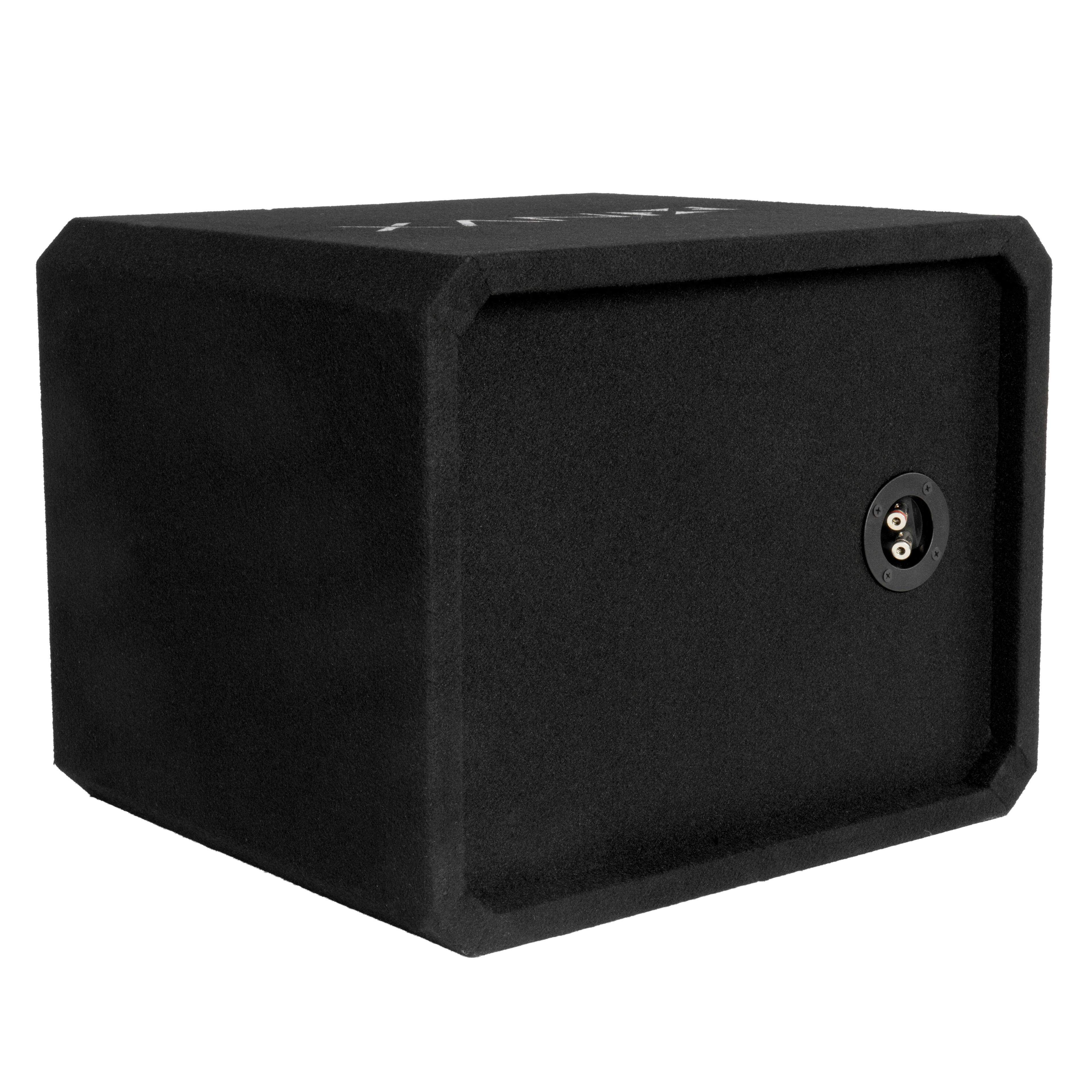 Alt View 1. NVX - NE101P Single 10" Slot Ported 3/4" MDF Subwoofer Enclosure.