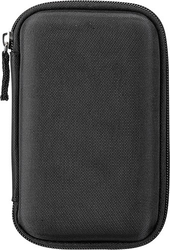  Insignia™ - Hard Shell Case for Most Portable Hard Drives - Black