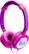 Angle Standard. iDance - Crazy DJ Headphones - Pink/Purple.