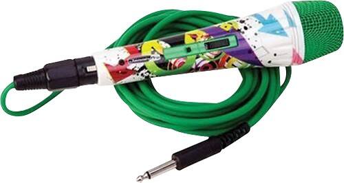 Angle Standard. Jammin Pro - COLOR MIC Wired Microphone - Let's Party.