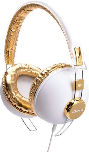 Angle Standard. iDance - Hipster DJ Headphones - White.