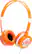 Angle Standard. iDance - Free Over-the-Ear DJ Headphones - Orange.