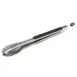 Norpro - Grip-EZ Stainless Steel Locking Tongs, 12-Inch - Silver