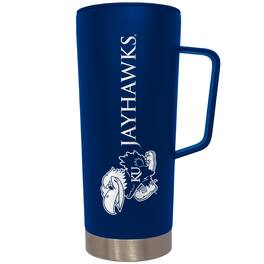 Great American Products - Kansas Jayhawks 20oz. Roadie Tumbler with Handle - Multicolor