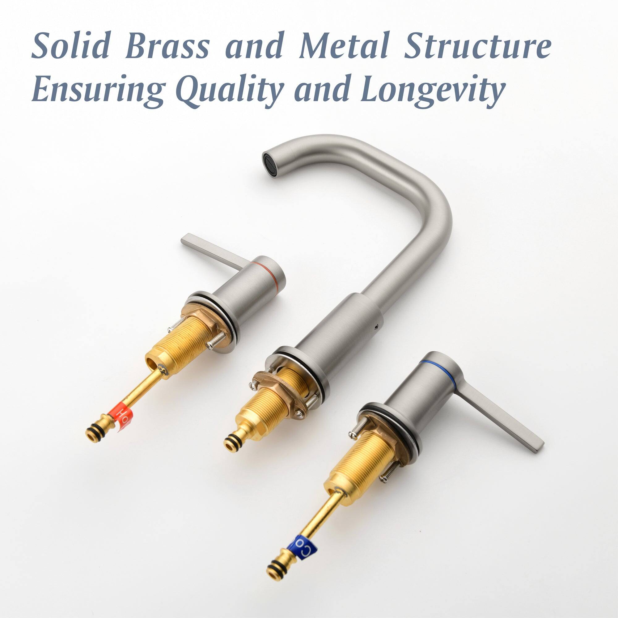 Solid Brass and Metal Structure  
Ensuring Quality and Longevity