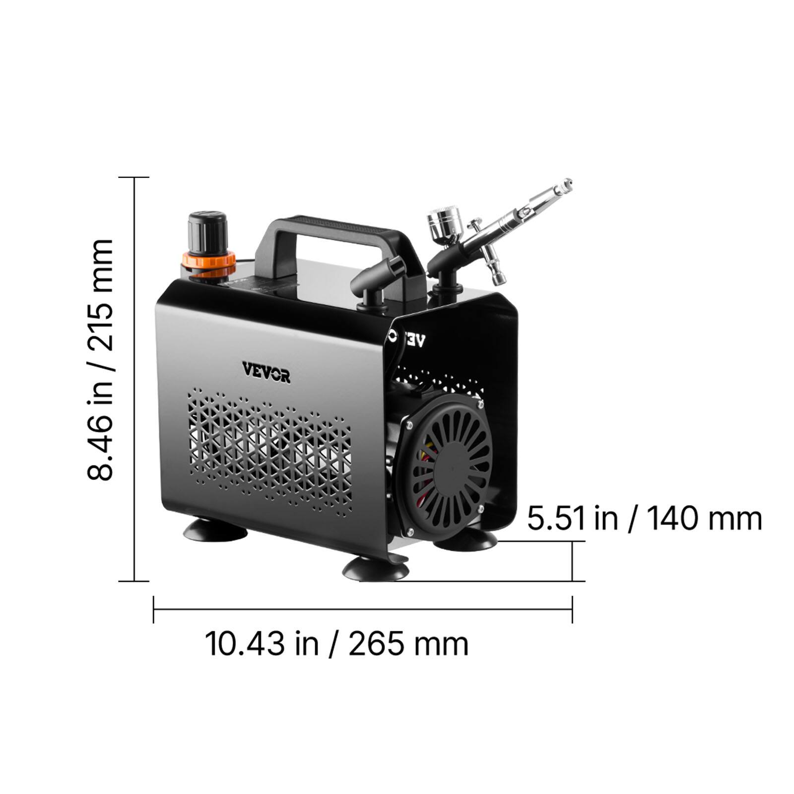 mm 215 / 8.46 in  
5.51 in / 140 mm  
10.43 in / 265 mm