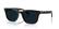 Angle. Nuance - Square 56 Audio Glasses - Shiny Black - Transition Lens - SHINY BLACK.