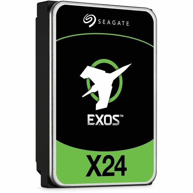 Seagate - Exos X24 ST24000NM002H 24 TB Hard Drive - 3.5" Internal - SATA (SATA/600) - Conventional Magnetic Recording