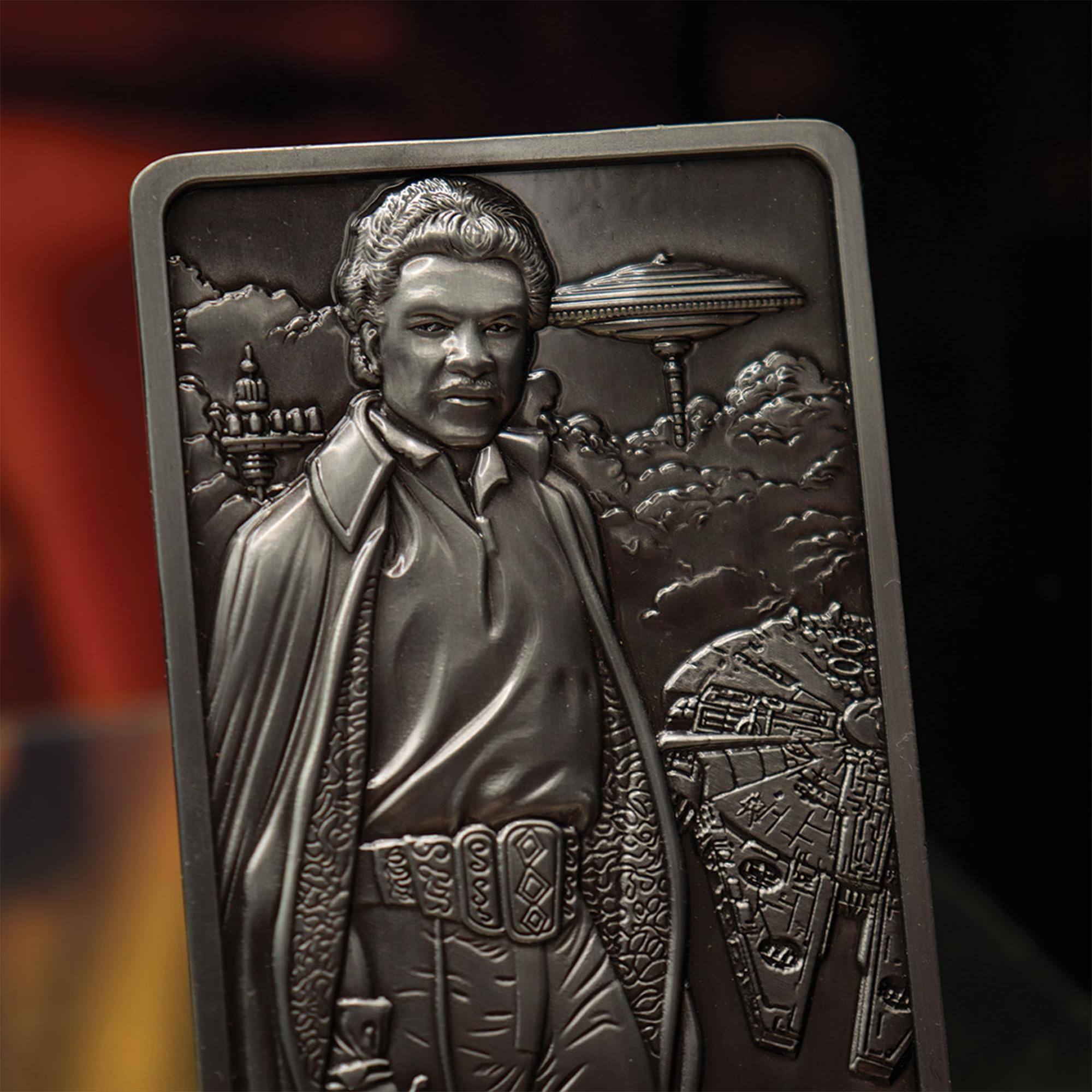 Alt View 5. Star Wars - Star Wars Lando Calrissian Metal Replica Ingot - Silver.