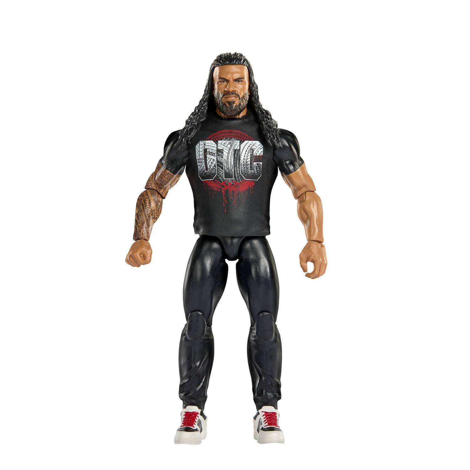 Alt View 1. Mattel - Mattel Collectible - WWE Main Event 6" Roman Reigns Action Figure   - COLLECTIBLES - Multicolor.