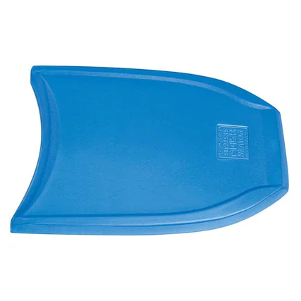 Front. Power Systems - Swim Kickboard Plus – Floating Foam Board for Training and Fitness, 27"x 19" - Blue.