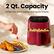 2 Qt. Capacity
Perfect for dorm rooms and quick snacks
