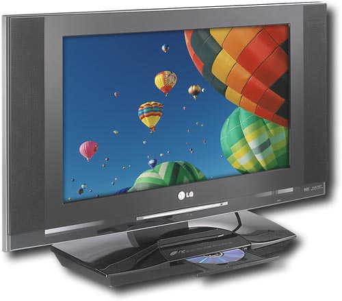 vliegtuig Nationale volkstelling medeleerling Best Buy: LG 23" HD-Ready LCD TV w/Built-in DVD Player & DVI-HDCP Input  Black 23LX1RV