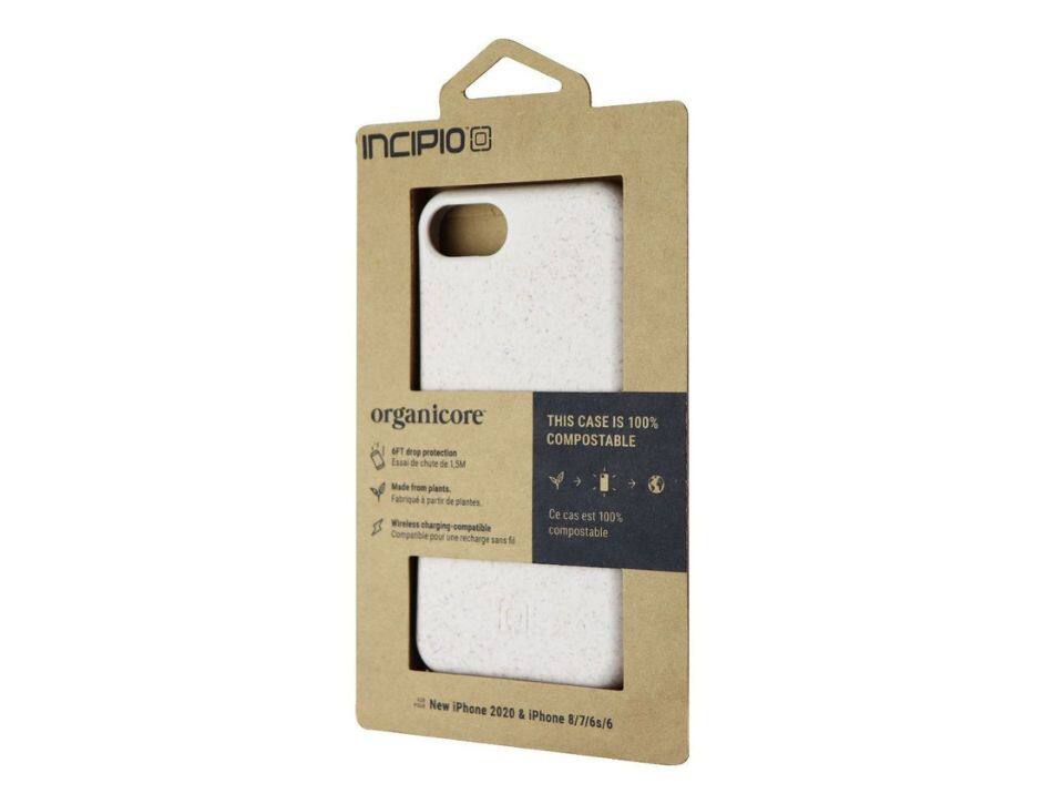 INCIPIO organicore THIS CASE IS 100% COMPOSTABLE GFT drop protection Made from plants. Wireless charging-compatible New iPhone 2020 & iPhone 8/7/6s/6
Essa de chute de 1.5M Fabrique à partir de plantes Ce cas est 100% compostable Compatible pour une recharge sans fil
