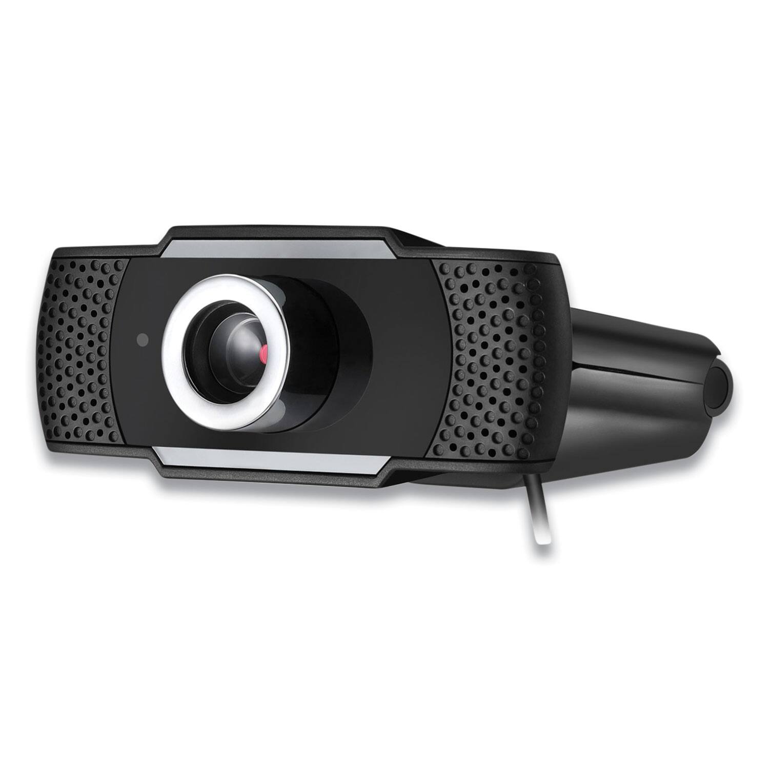 Alt View 4. Adesso - Adesso CYBERTRACKH4 CyberTrack H4 2.1 Mpixels 1920 Pixels x 1080 Pixels 1080P HD USB Manual Focus Webcam with Microphone - Black.