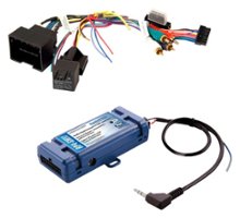 PAC - Radio Replacement and Steering Wheel Control Interface for Select GM Vehicles - Blue - Front_Zoom
