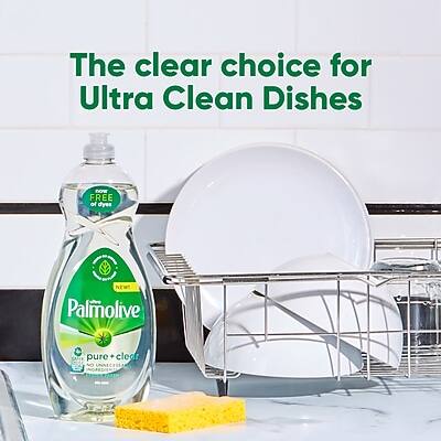 The clear choice for Ultra Clean Dishes

Palmolive pure-clear
NEW
FREE of dyes
NO UNNECESSARY CHEMICALS