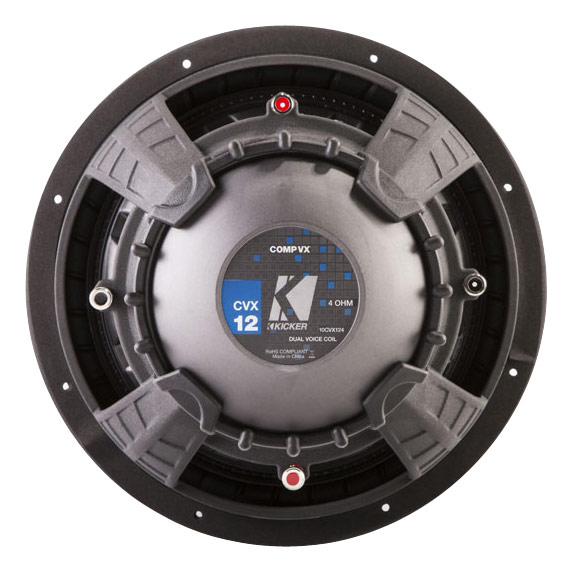 GTO1214  Powerful 12 inch 4-ohm Voice Coil Subwoofer