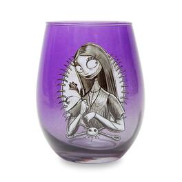 Disney - The Nightmare Before Christmas Sally Stemless Wine Glass - Purple