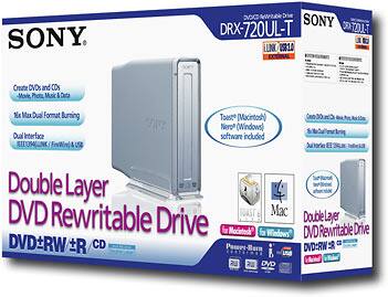Angle Standard. Sony - 16x External Double-Layer DVD±RW/CD-RW Drive.