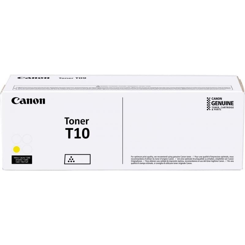 Canon - T10 Toner Cartridge 1 Pc(S) Original Yellow , W128277715 (Original Yellow)
