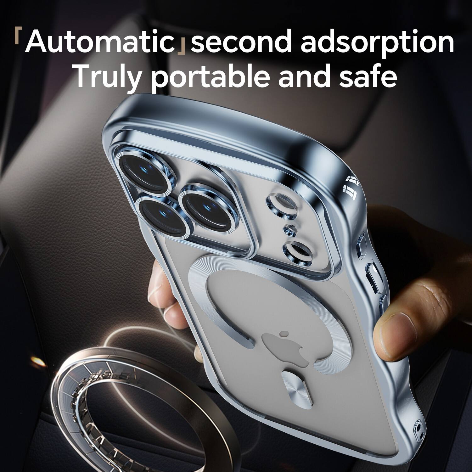 "Automatic" second adsorption  
Truly portable and safe