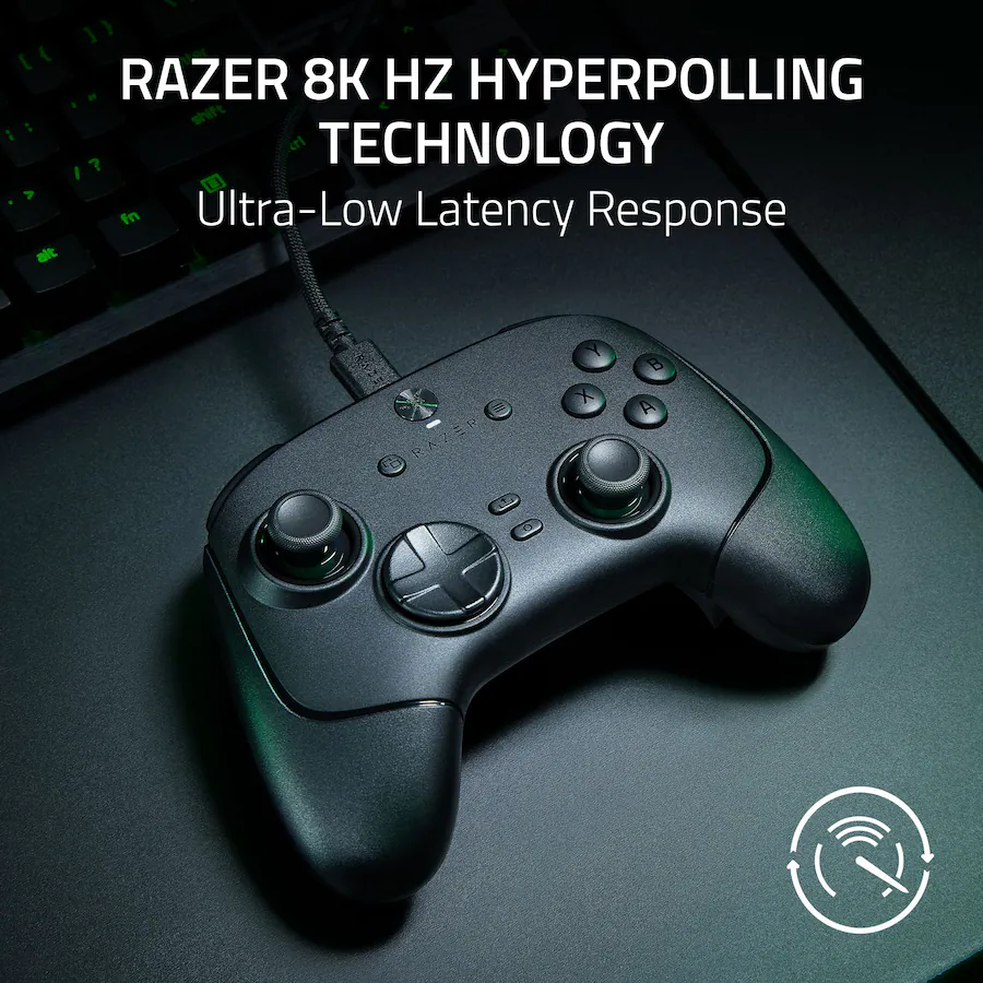 TECNOLOGÍA DE HIPERPOLLING RAZER 8K HZ: respuesta de latencia ultrabaja