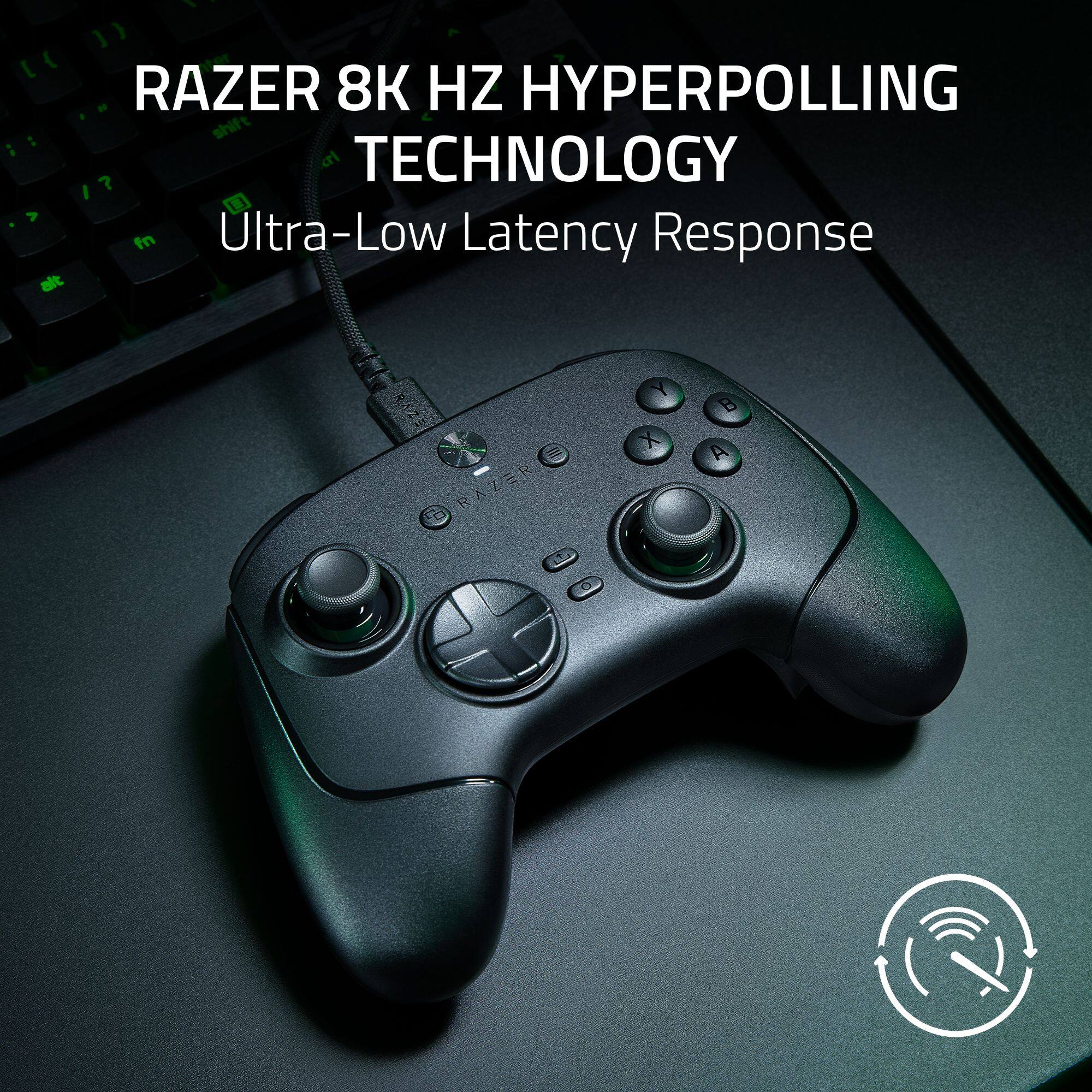 RAZER 8K HZ HYPERPOLLING TECHNOLOGY: Ultra-Low Latency Response