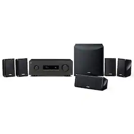 Yamaha - YHT-4970UBL 5.1-Channel Home Theater System with Dolby Atmos (2026) - Black