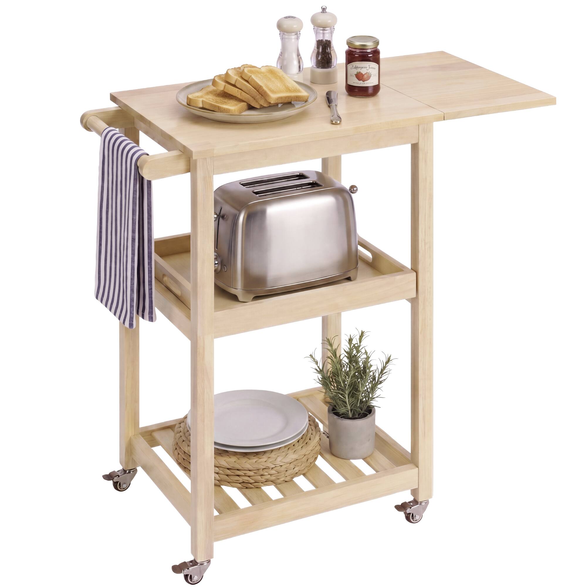 Front. Best Choice Products - Best Choice Products 36in Large Rolling Kitchen Island Cart, 2-Door Cabinet, Outlet, Hooks, & Wheels - White - White.