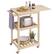 Front. Best Choice Products - Best Choice Products 36in Large Rolling Kitchen Island Cart, 2-Door Cabinet, Outlet, Hooks, & Wheels - White - White.