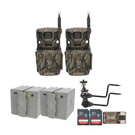 Stealth Cam - Revolver Pro 2.0 360 Degree 40MP Brown Trail Camera Bundle