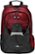 Front Standard. Brenthaven - Pacific Laptop Backpack - Red.
