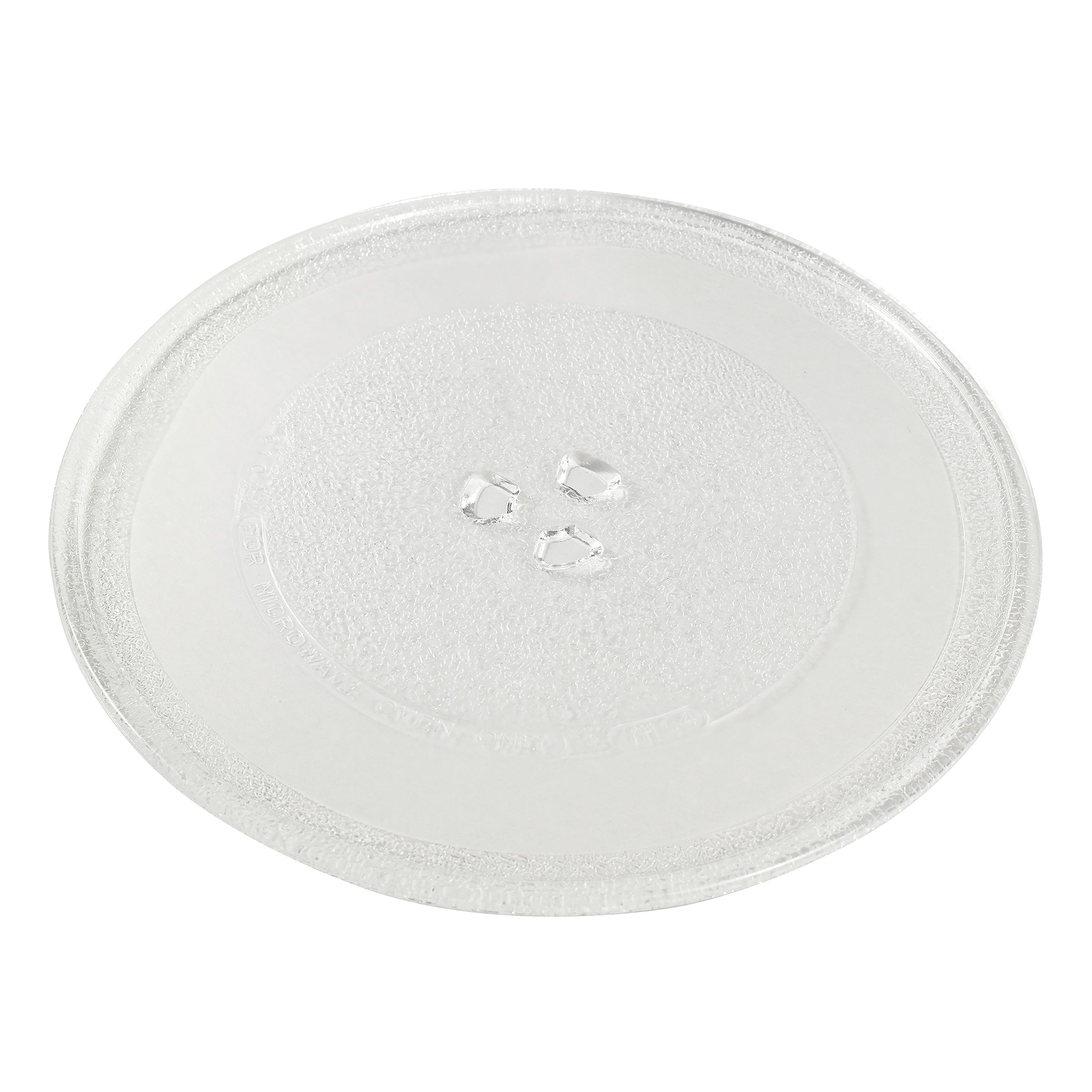 Angle. HQRP - 10-inch Glass Turntable Tray for White Westinghouse DE74-00027 DE74-00027A WW600 Microwave Oven Cooking Plate 255mm.