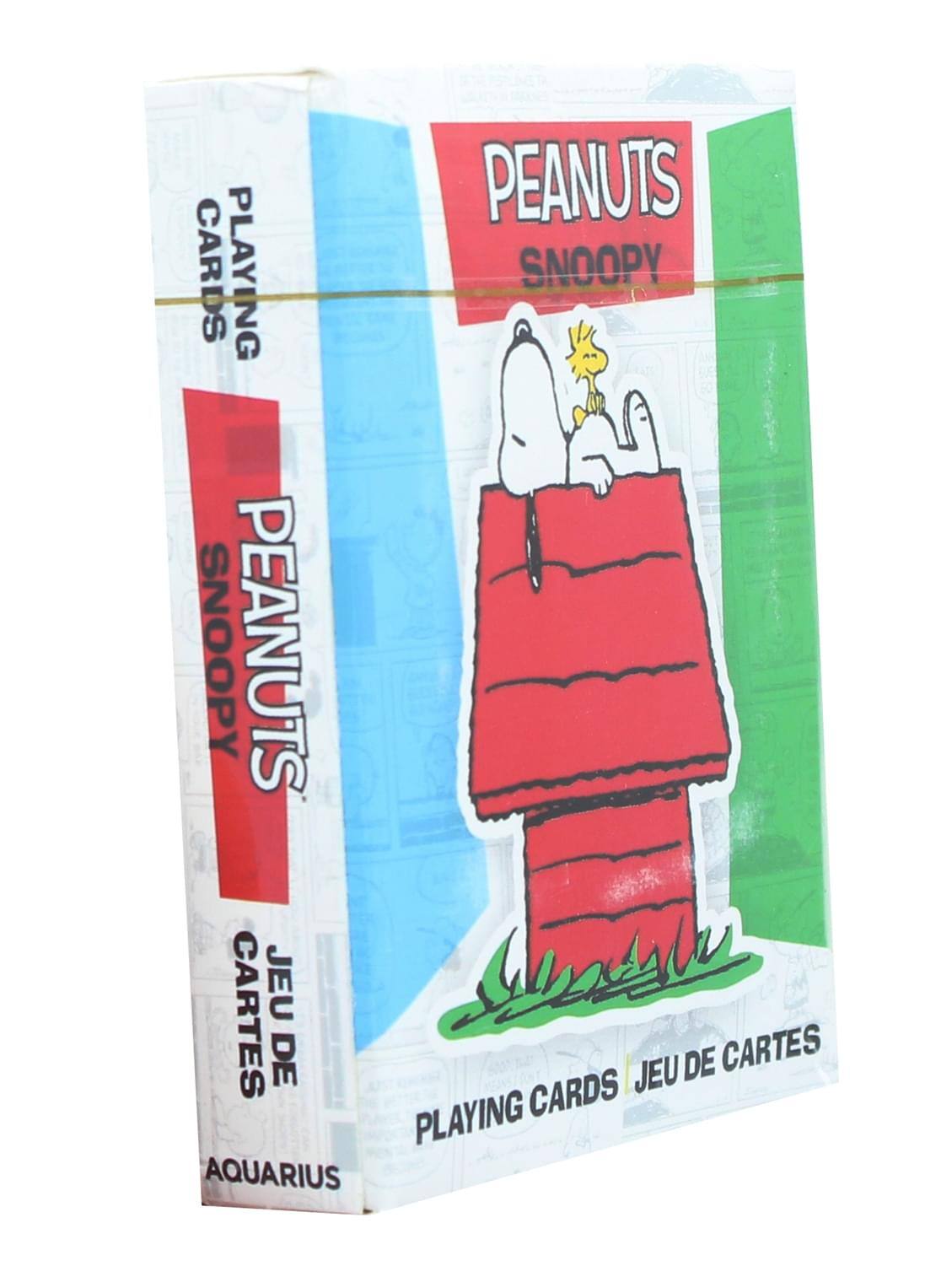 PEANUTS SNOOPY  
PLAYING CARDS  
JEU DE CARTES  
AQUARIUS