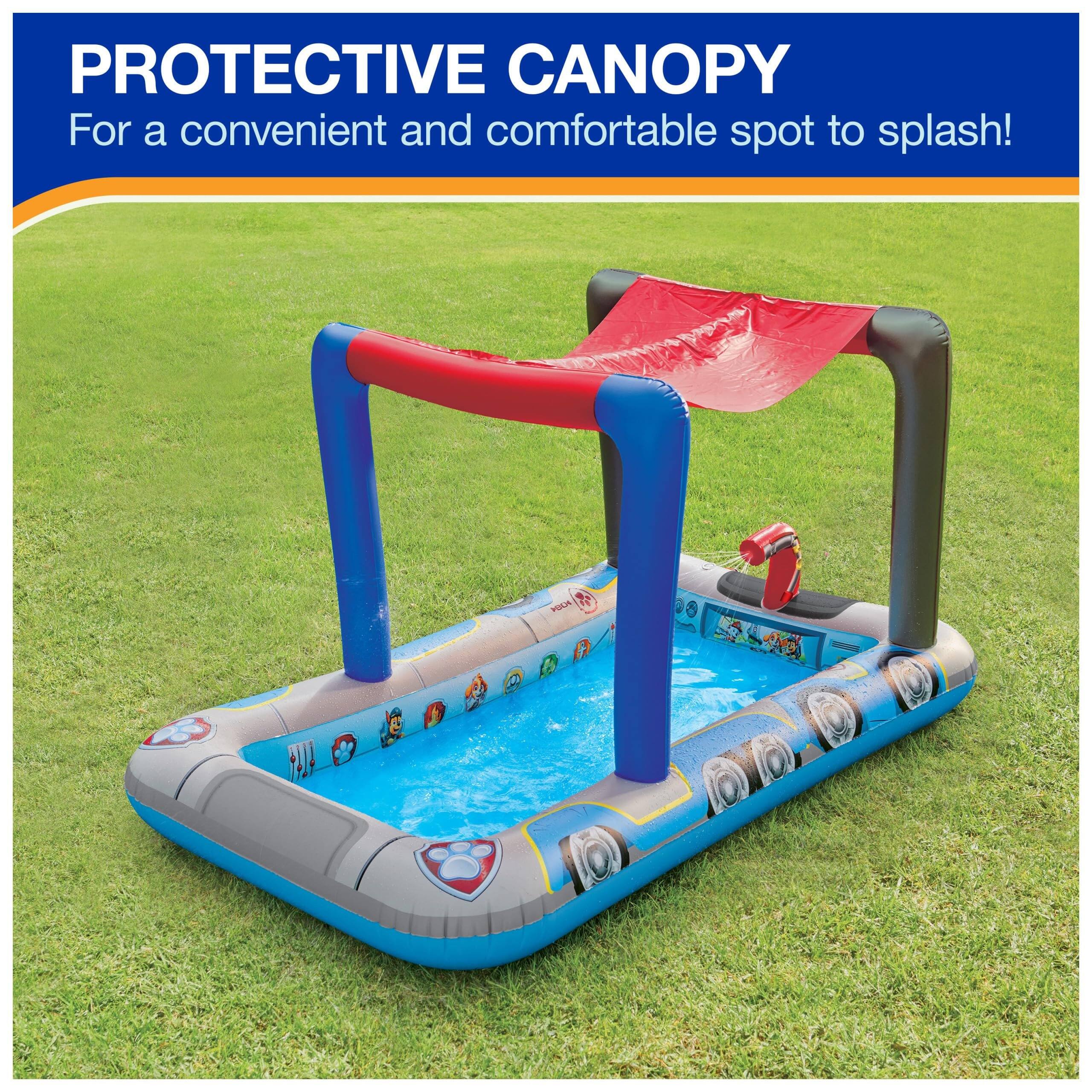PROTECTIVE CANOPY  
For a convenient and comfortable spot to splash!