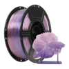 Front. Flashforge - PLA Crystal Rainbow 3D Printer Filament-1.75mm-1kg (2.2 lbs) Spool - Pink Dolphin.
