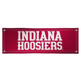 Victory Corps - Crimson Indiana Hoosiers 2' x 6' Vinyl Banner - Red