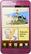 Front Standard. Samsung - Galaxy Note Cell Phone (Unlocked) - Pink.
