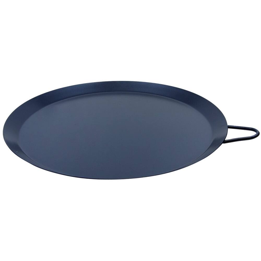 Angle. Brentwood - 13" round Griddle - Black.