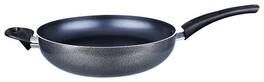 Brentwood - 12" Nonstick Wok - Gray