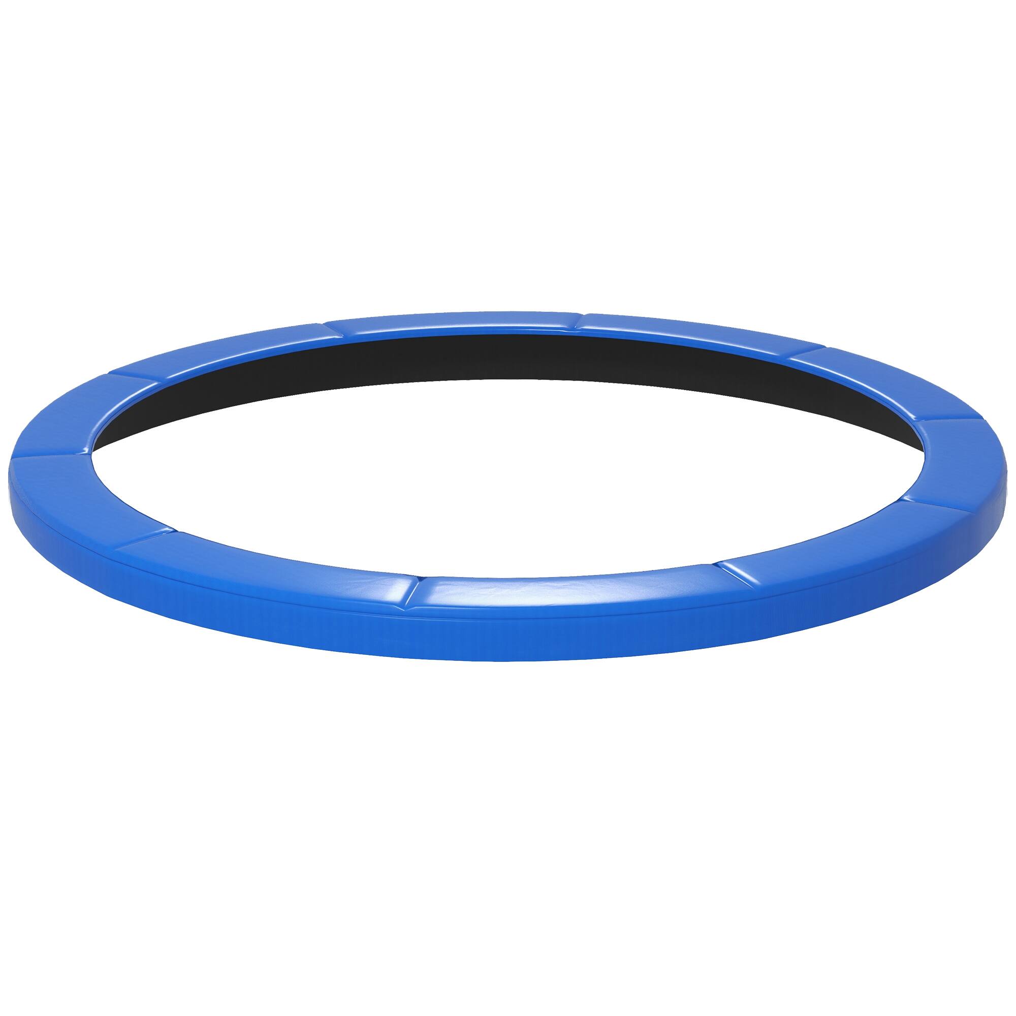 Front. Soozier - 12FT Trampoline Spring Cover, Safety Trampoline Pad Replacement, Waterproof and Tear Resistant - Blue.