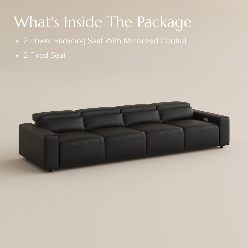 What's Inside The Package
- 2 Power Reclining Seat With Motorized Control
- 2 Fixed Seat