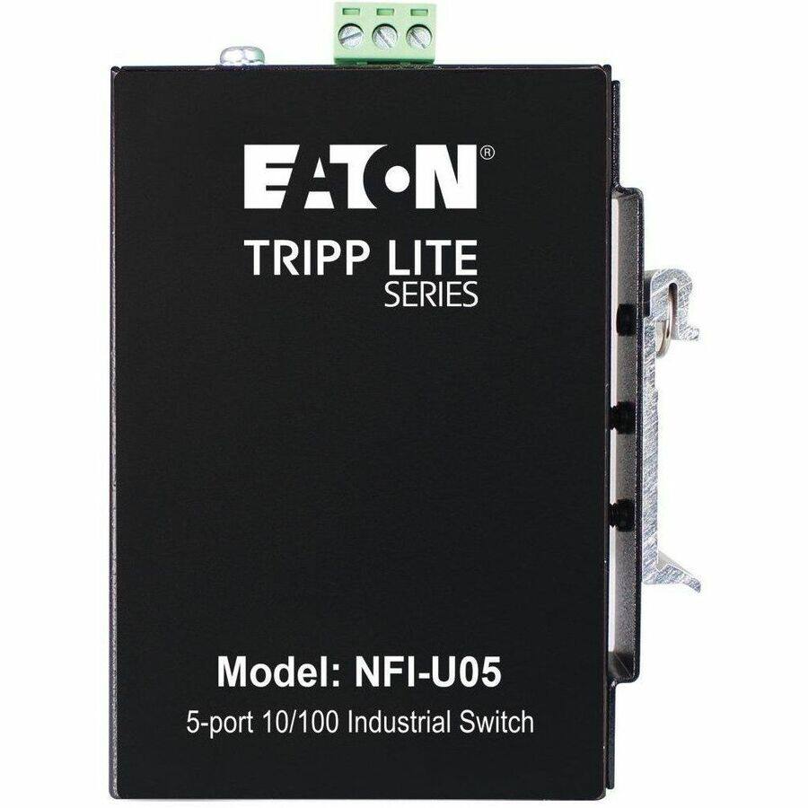 EATON  
TRIPP LITE SERIES  

Model: NFI-U05  
5-port 10/100 Industrial Switch