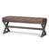 Angle. Simpli Home - Salinger Large Ottoman Bench - Distressed Chestnut Brown.