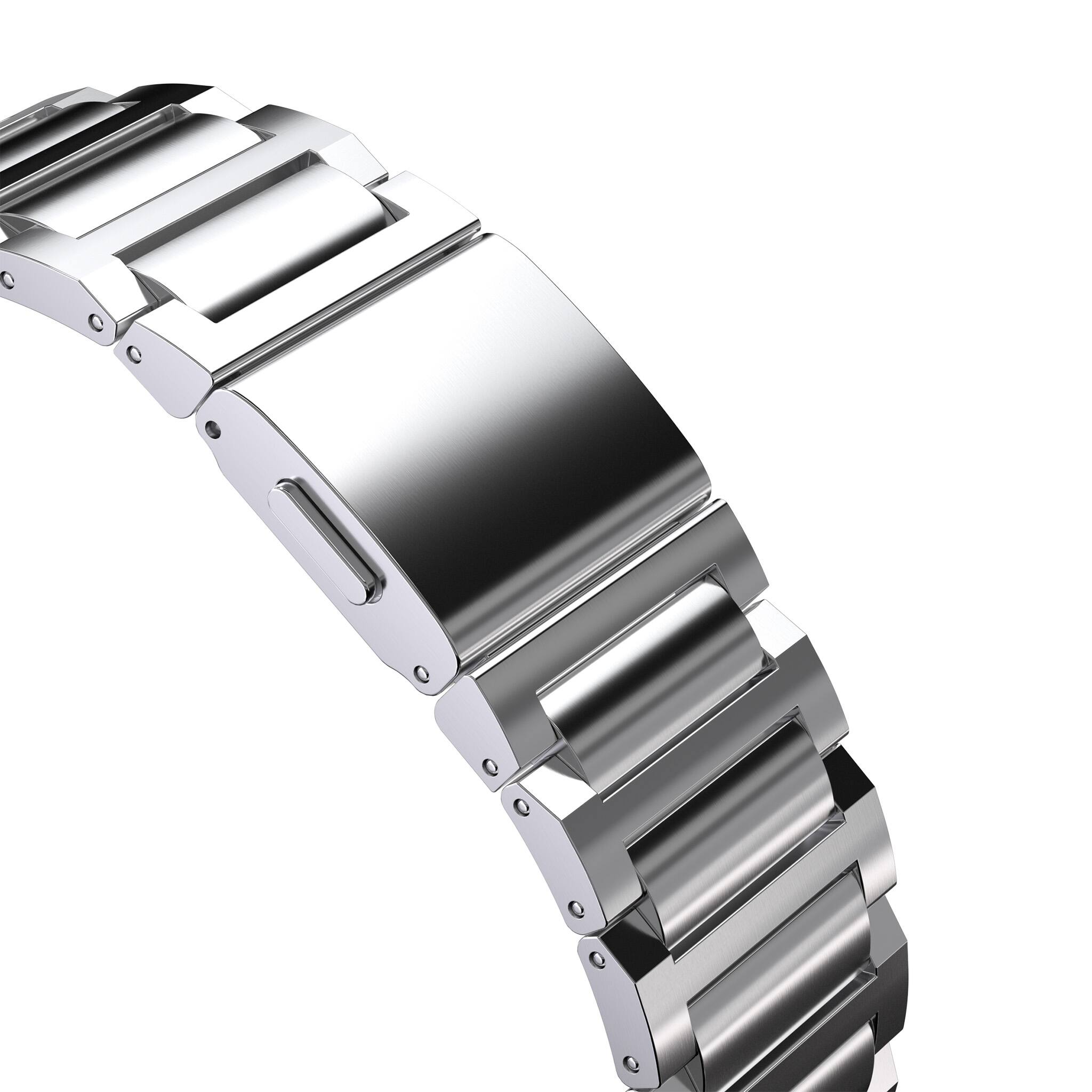 Alt View 1. Ultra Supply Co - Titan G4 Titanium Band for Galaxy Watch Ultra 47mm - Silver.