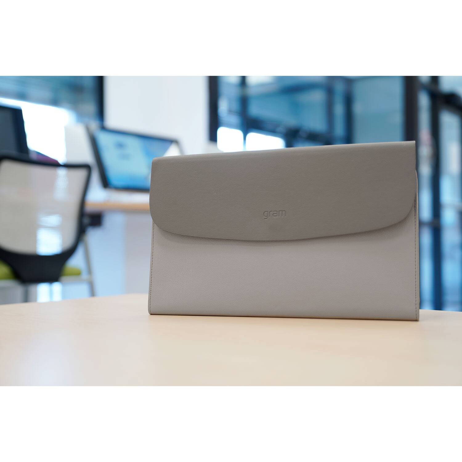 Alt View 4. LG - Gram 13" Executive Case for Laptop, Notebook, Tablet and Accessories LGGRAM-CASE13 - Grey.